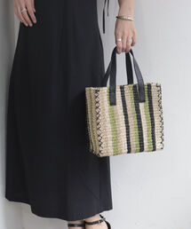 POMTATA | 【POMTATA/ポンタタ】STR TOTE M(かごバッグ)