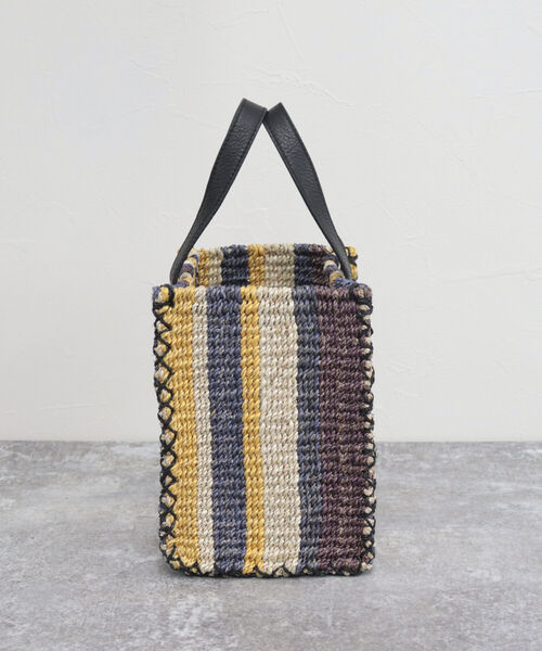 POMTATA（ポンタタ）の「【POMTATA/ポンタタ】STR TOTE M（かごバッグ・レディース・パープル系その他4/グリーン系その他3・FREE）」の8枚目の写真