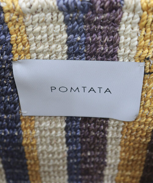 POMTATA（ポンタタ）の「【POMTATA/ポンタタ】STR TOTE M（かごバッグ・レディース・パープル系その他4/グリーン系その他3・FREE）」の13枚目の写真