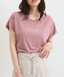 Honeys | 汗ジミ軽減ロゴＴシャツ(Tシャツ/カットソー)