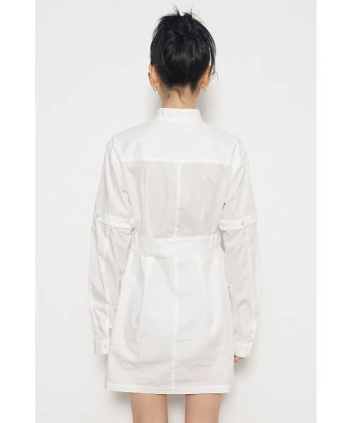 LAGUA GEM（ラグアジェム）の「VARIOUS POINT シャツワンピース 