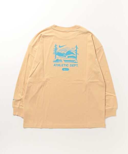 NIKE(ナイキ)の「ナイキ NIKE ナイキ NSW NCPS L/S トップ(Tシャツ/カットソー・レディース・ブラック/オフホワイト/クリーム・L/S/M/XL)」の12枚目の写真
