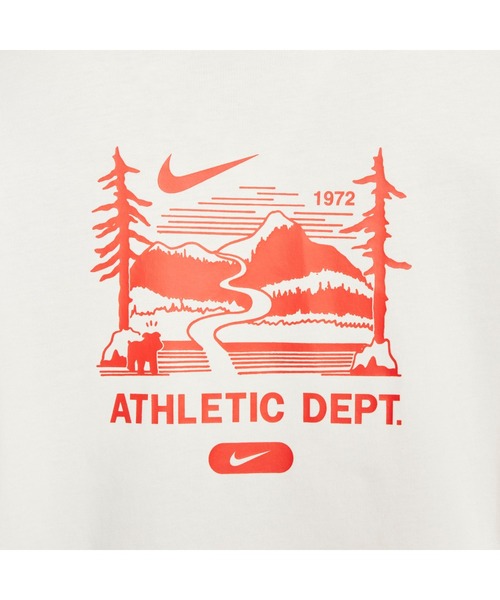 NIKE(ナイキ)の「ナイキ NIKE ナイキ NSW NCPS L/S トップ(Tシャツ/カットソー・レディース・ブラック/オフホワイト/クリーム・L/S/M/XL)」の6枚目の写真