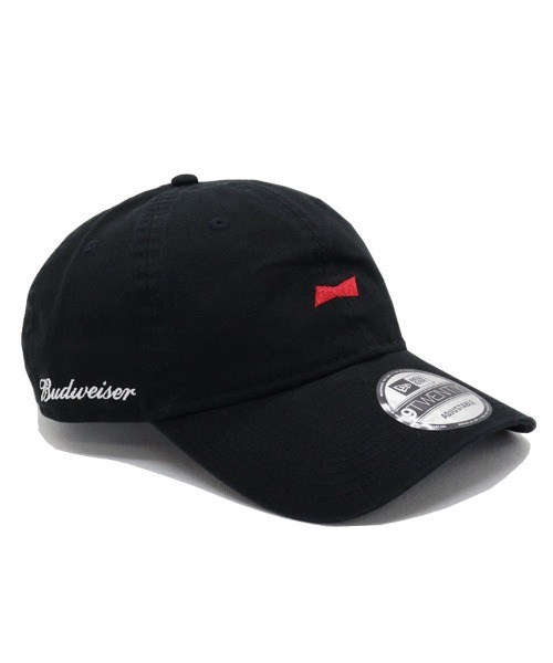 NEW ERA(ニューエラ)の「【NEW ERA】9TWENTY Budweiser バドワイザー ボウタイロゴ(キャップ・メンズ・ベージュ系その他/ダークグリーン/ブラック/ストーン・FREE)」の8枚目の写真