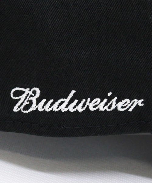 NEW ERA(ニューエラ)の「【NEW ERA】9TWENTY Budweiser バドワイザー ボウタイロゴ(キャップ・メンズ・ベージュ系その他/ダークグリーン/ブラック/ストーン・FREE)」の12枚目の写真