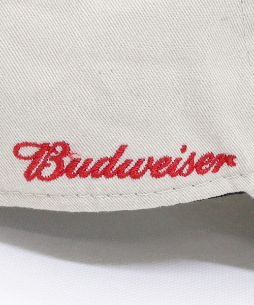 NEW ERA(ニューエラ)の「【NEW ERA】9TWENTY Budweiser バドワイザー ボウタイロゴ(キャップ・メンズ・ベージュ系その他/ダークグリーン/ブラック/ストーン・FREE)」の20枚目の写真
