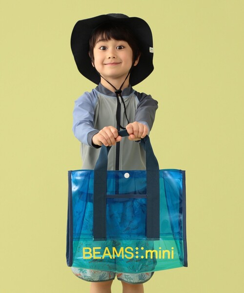 BEAMS mini（ビームスミニ）の「BEAMS mini / カラー PVC トートバッグ 23SS（トートバッグ・キッズ・オレンジ/ラベンダー/ブルー・FREE）」の7枚目の写真