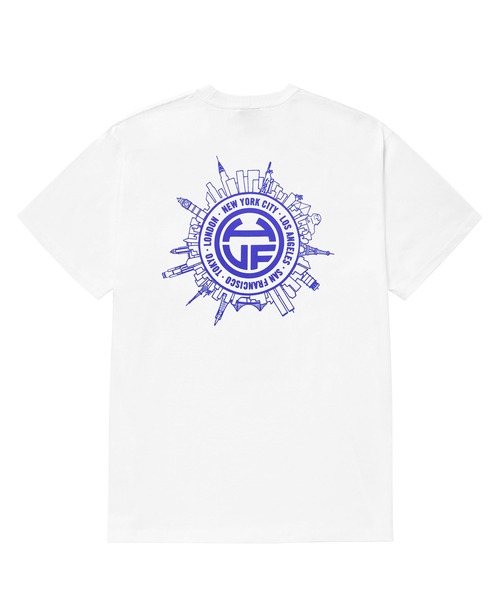 HUF(ハフ)の「INTERNATIONALLY KNOWN TEE / HUF Tシャツ(Tシャツ/カットソー・メンズ・ブラック/ホワイト/アッシュグレー・SMALL/MEDIUM/LARGE/X-LARGE/XX-LARGE)」の5枚目の写真