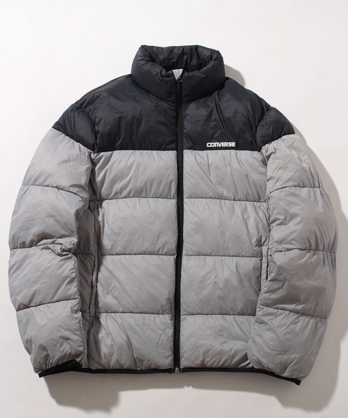 CONVERSE（コンバース）の「【CONVERSE/コンバース】サステナブル 切り替え ファイバーダウンブルゾン（ダウンジャケット/コート・メンズ・ベージュ/ブラウン/ブラック/カーキ/ブルー/ライトグレー・LL/M/L）」の3枚目の写真