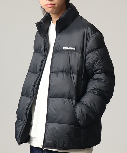 CONVERSE（コンバース）の「【CONVERSE/コンバース】サステナブル 切り替え ファイバーダウンブルゾン（ダウンジャケット/コート・メンズ・ベージュ/ブラウン/ブラック/カーキ/ブルー/ライトグレー・LL/M/L）」の16枚目の写真