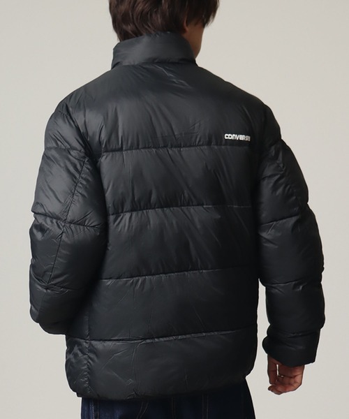 CONVERSE（コンバース）の「【CONVERSE/コンバース】サステナブル 切り替え ファイバーダウンブルゾン（ダウンジャケット/コート・メンズ・ベージュ/ブラウン/ブラック/カーキ/ブルー/ライトグレー・LL/M/L）」の13枚目の写真