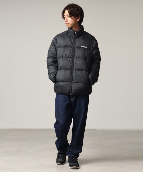 CONVERSE（コンバース）の「【CONVERSE/コンバース】サステナブル 切り替え ファイバーダウンブルゾン（ダウンジャケット/コート・メンズ・ベージュ/ブラウン/ブラック/カーキ/ブルー/ライトグレー・LL/M/L）」の12枚目の写真