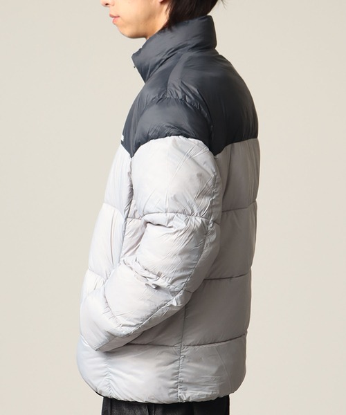 CONVERSE（コンバース）の「【CONVERSE/コンバース】サステナブル 切り替え ファイバーダウンブルゾン（ダウンジャケット/コート・メンズ・ベージュ/ブラウン/ブラック/カーキ/ブルー/ライトグレー・LL/M/L）」の9枚目の写真