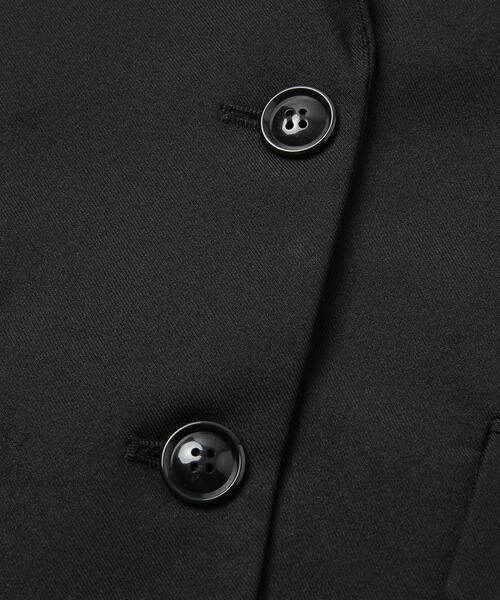coen（コーエン）の「ボクシーオーバージャケット（テーラードジャケット・レディース・ブラック/モカ・M/L）」の15枚目の写真