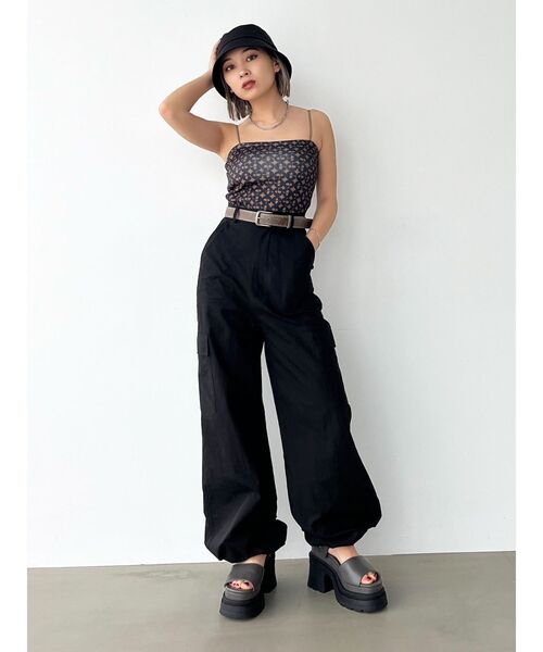 EMODA（エモダ）の「スクエアバックルベルト（ベルト・レディース・ブラウン/ブラック・FREE）」の11枚目の写真