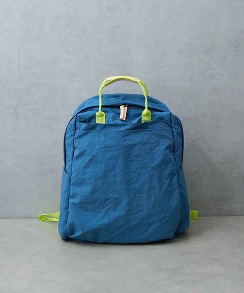 EARTH MADE（アースメイド）の「12POCKET INSIDE PRINT RUCK（バックパック/リュック・レディース・ベージュ/グレー/ライトベージュ/ブルー/カーキ/ブラック/ブルー系その他/ライトグレー・フリー/0）」の13枚目の写真