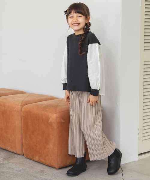 pairmanon（ペアマノン）の「フェイクレザー サイドゴアブーツ（ブーツ・キッズ・ブラック/モカ・14/15 /17/22/18/21/20/13/16/19）」の5枚目の写真