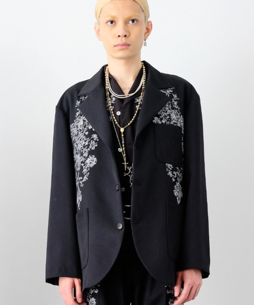 SEVESKIG/セブシグ/Traditional Flower 3B Jacket