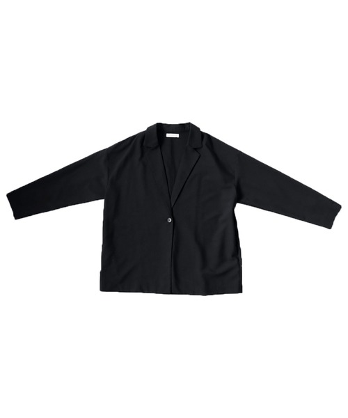 antiqua(アンティカ)の「シンプルジャケット(テーラードジャケット・レディース・グレー/ブラック・FREE)」の16枚目の写真