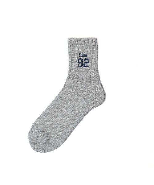 KEBOZ(ケボズ)の「92 SOCKS(ソックス/靴下・メンズ・オレンジ/ホワイト/ブルー/グリーン/ブラック/グレー/イエロー・LARGE/MEDIUM)」の4枚目の写真