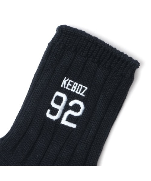KEBOZ(ケボズ)の「92 SOCKS(ソックス/靴下・メンズ・オレンジ/ホワイト/ブルー/グリーン/ブラック/グレー/イエロー・LARGE/MEDIUM)」の9枚目の写真