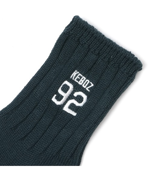 KEBOZ(ケボズ)の「92 SOCKS(ソックス/靴下・メンズ・オレンジ/ホワイト/ブルー/グリーン/ブラック/グレー/イエロー・LARGE/MEDIUM)」の11枚目の写真