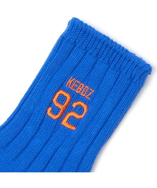 KEBOZ(ケボズ)の「92 SOCKS(ソックス/靴下・メンズ・オレンジ/ホワイト/ブルー/グリーン/ブラック/グレー/イエロー・LARGE/MEDIUM)」の12枚目の写真