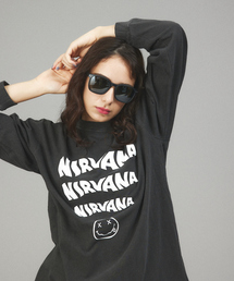 GOOD ROCK SPEED | 【Good Rock Speed / グッドロックスピード】NIRVANA ニルバーナ Photo Tシャツ バンドロングＴシャツ(Tシャツ/カットソー)