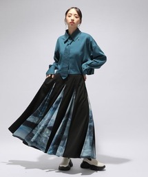 HARE(ハレ)の「ネクタイジャガードSETショートシャツ(HARE HARE(ハレ)の「ネクタイジャガードSETショートシャツ(HARE