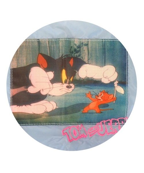FLAPPER(フラッパー)の「FLAPPER★ フラッパー:TOM & JERRY トムとジェリー フィルム エコバッグ(トートバッグ・レディース・ライトブルー/ライトピンク・FREE)」の3枚目の写真