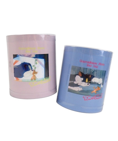 FLAPPER(フラッパー)の「FLAPPER★ フラッパー:TOM & JERRY トムとジェリー フィルム エコバッグ(トートバッグ・レディース・ライトブルー/ライトピンク・FREE)」の6枚目の写真
