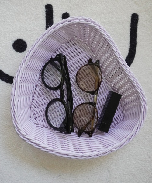 Port(ポート)の「パステルカラー ハート バケット / 収納 トレイ カゴ #_(収納グッズ・レディース・ピンク/グリーン/パープル・FREE)」の3枚目の写真