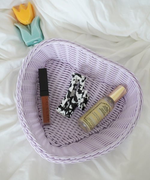 Port(ポート)の「パステルカラー ハート バケット / 収納 トレイ カゴ #_(収納グッズ・レディース・ピンク/グリーン/パープル・FREE)」の8枚目の写真