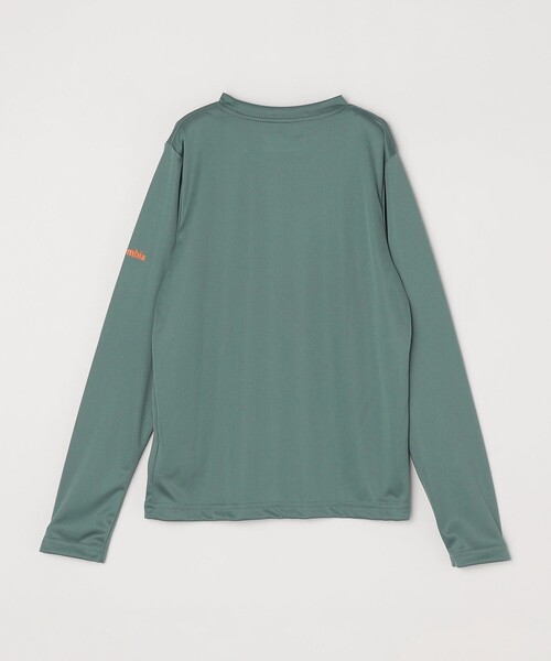 Columbia(コロンビア)の「Columbia: 〈UVカット〉・〈吸水速乾〉オールシーズン ファンクション 長袖Tシャツ◇(Tシャツ/カットソー・キッズ・グレー/ネイビー・S(110-120㎝)/M(125-135㎝)/L(140-150㎝))」の13枚目の写真