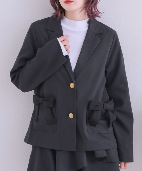 FUMIKA UCHIDA プリーツテーラードジャケット｜ファッション 