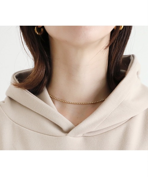 reca(レカ)の「ダンボールオーバーサイズパーカー(パーカー・レディース・ベージュ/ブラック/ブラウン/オフホワイト・FREE)」の11枚目の写真