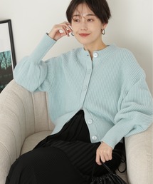 N.（N. Natural Beauty Basic） | ◆ファインメリノウール混クルーネックカーディガン(カーディガン/ボレロ)