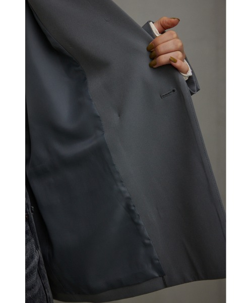 AZUL by moussy（アズールバイマウジー）の「ダブルテーラードジャケット（テーラードジャケット・レディース・グレー/ブラック・FREE）」の22枚目の写真