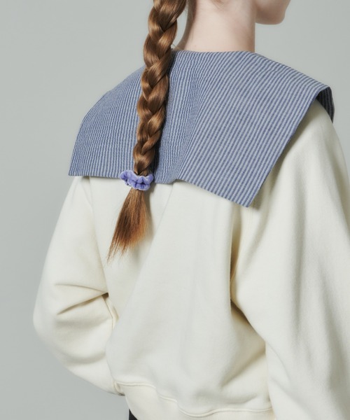 GIUNON(ジウノン)の「velour chouchou(2color set) / ベロアシュシュ(2カラーセット)(シュシュ・レディース・ブラック/レッド/ミント・FREE)」の12枚目の写真