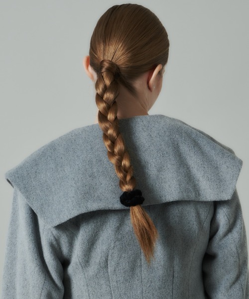 GIUNON(ジウノン)の「velour chouchou(2color set) / ベロアシュシュ(2カラーセット)(シュシュ・レディース・ブラック/レッド/ミント・FREE)」の15枚目の写真