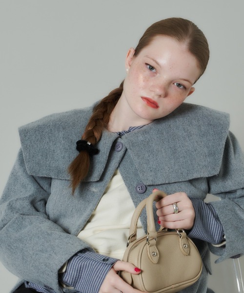 GIUNON(ジウノン)の「velour chouchou(2color set) / ベロアシュシュ(2カラーセット)(シュシュ・レディース・ブラック/レッド/ミント・FREE)」の16枚目の写真