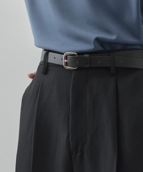 JUNRED（ジュンレッド）の「ライトスルースーパーフレアワイドパンツ（スラックス・メンズ・ブラック/チャコールグレー・S/M/L）」の14枚目の写真