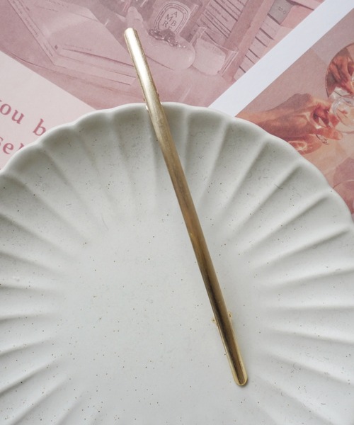 セール】【 滑り止め付き 】 ニュアンス ヘアクリップ_（バレッタ/ヘア