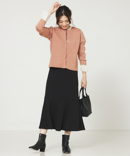 abahouse mavie(アバハウスマヴィ)の「カットジョーゼットマーメイドスカート(スカート・レディース・ブラウン/ブラック・フリー)」の11枚目の写真