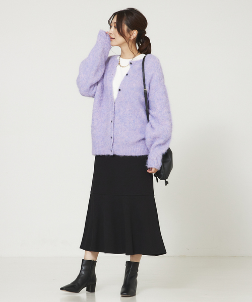 abahouse mavie(アバハウスマヴィ)の「カットジョーゼットマーメイドスカート(スカート・レディース・ブラウン/ブラック・フリー)」の12枚目の写真