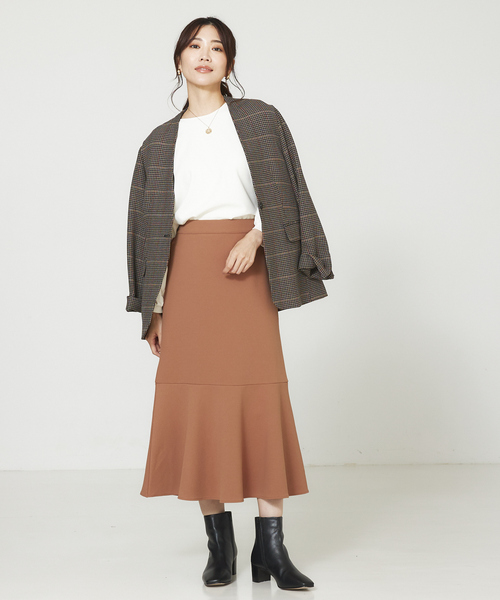 abahouse mavie(アバハウスマヴィ)の「カットジョーゼットマーメイドスカート(スカート・レディース・ブラウン/ブラック・フリー)」の21枚目の写真
