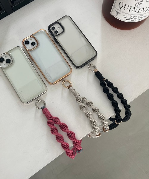 Me%(ミィパーセント)の「ランダムアミモバイルストラップ 981742(スマホグッズ・レディース・アイボリー/ブラック/ピンク・FREE)」の6枚目の写真