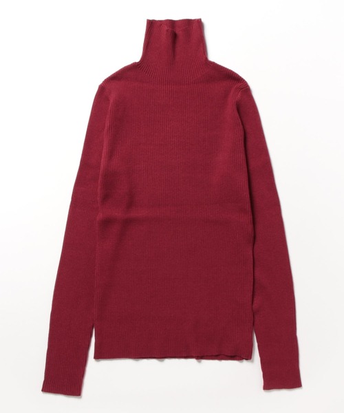 apres jour（アプレジュール）の「ハイネックリブニット【ZOZOTOW限定アイテム】（ニット/セーター・レディース・ブラック/カーキ/オフホワイト/グレー系その他/レッド/ライトピンク・X-LARGE/フリー）」の21枚目の写真