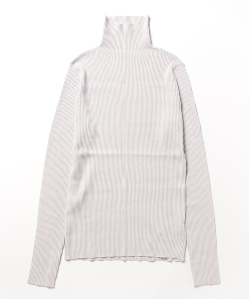 apres jour（アプレジュール）の「ハイネックリブニット【ZOZOTOW限定アイテム】（ニット/セーター・レディース・ブラック/カーキ/オフホワイト/グレー系その他/レッド/ライトピンク・X-LARGE/フリー）」の18枚目の写真