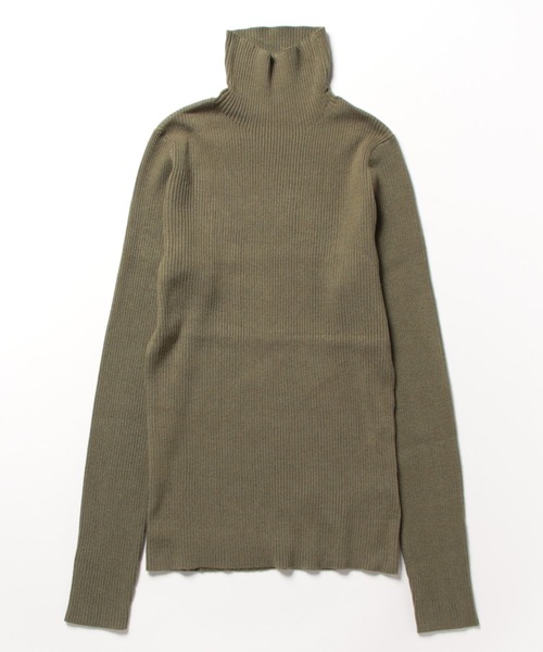 apres jour（アプレジュール）の「ハイネックリブニット【ZOZOTOW限定アイテム】（ニット/セーター・レディース・ブラック/カーキ/オフホワイト/グレー系その他/レッド/ライトピンク・X-LARGE/フリー）」の19枚目の写真